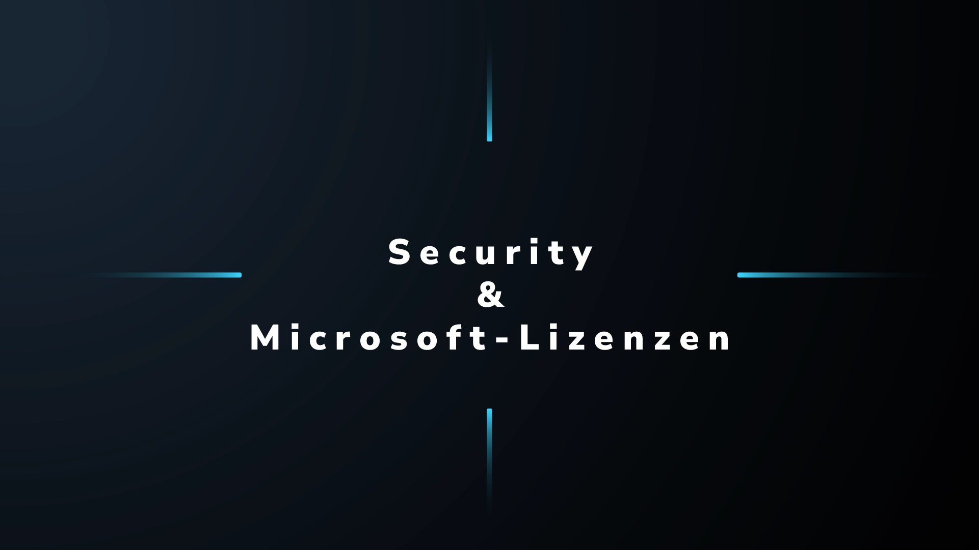 Microsoft-Technologien in der Sicherheitsarchitektur einsetzen