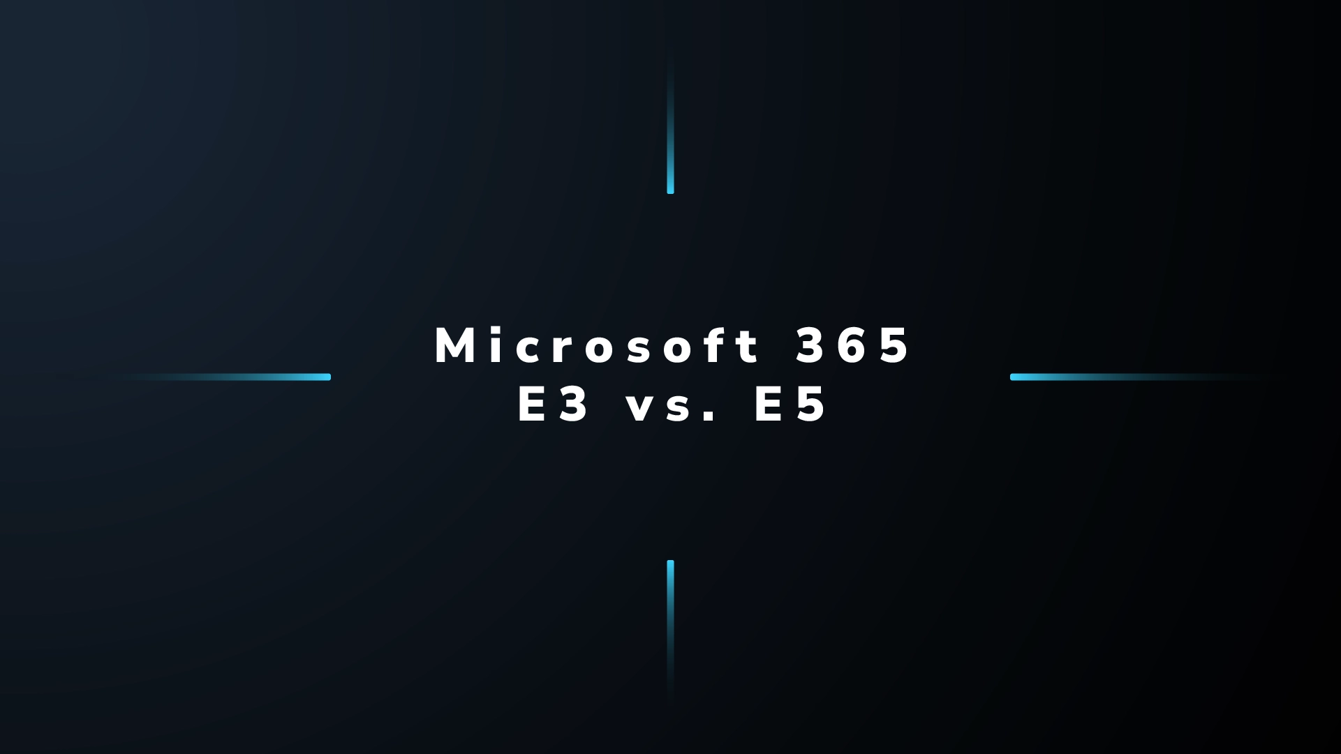 Vergleich von Microsoft 365 E3 und E5 Plänen
