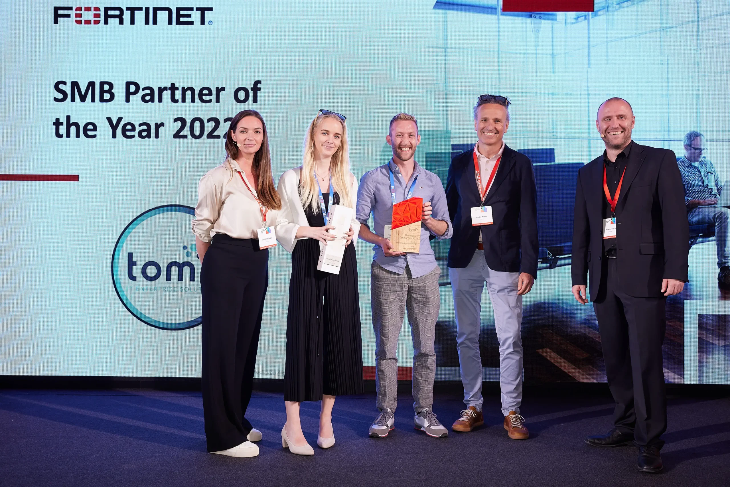 Fortinet SMB Partner Award für TOMORIS